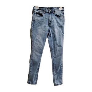 Aeropostale‎ High-Rise Jegging Blue Skinny Ankle Jeans Size 6s  Stretch Denim